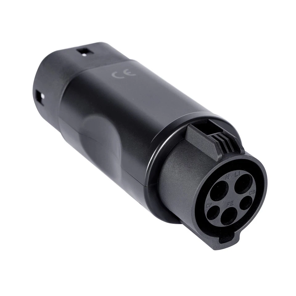 Tip 2 do tipa 1 električni adapter za punjenje automobila